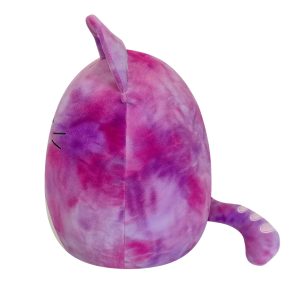 14-Inch Caeli the Purple Tie-Dye Tabby Cat