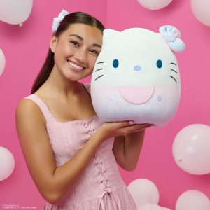 Hello Kitty and Friends 50th Anniversary Sparkle Gradient Hello Kitty 12-Inch Squishmallows